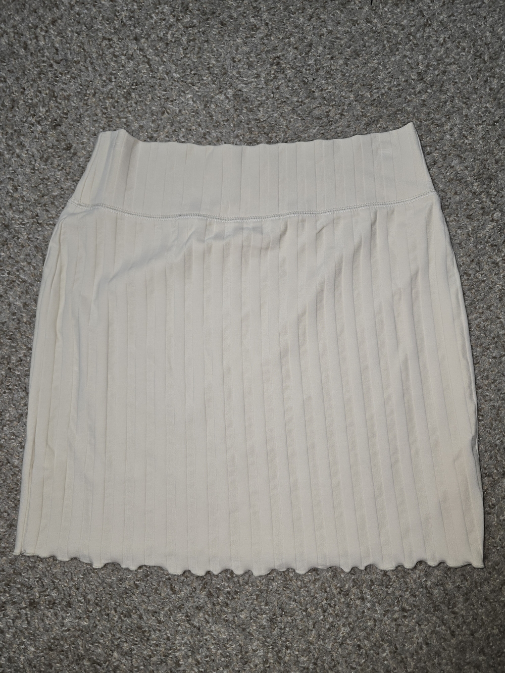 Aerie Offline Women’s Beige Groove Ribbed Mini Skirt Size Small